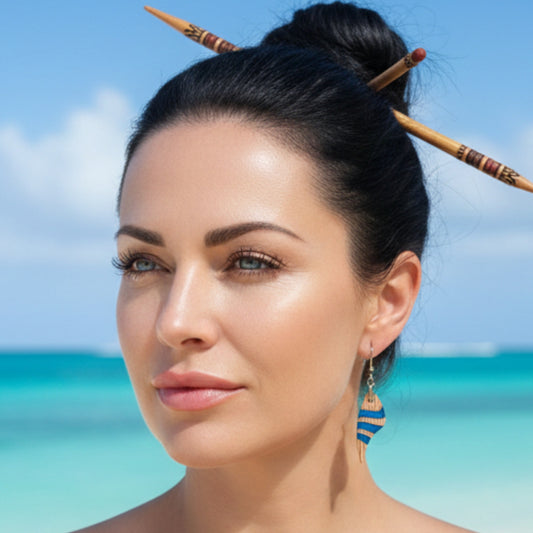 A1 Pendientes HuluWood modelo playa caribe 1
