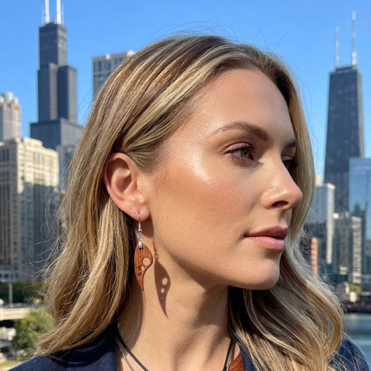 B3S Pendientes HuluWood OnlyWood modelo ciudad