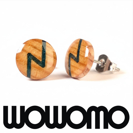 pendientes WOWOMO L1 RAYO natural foto principal